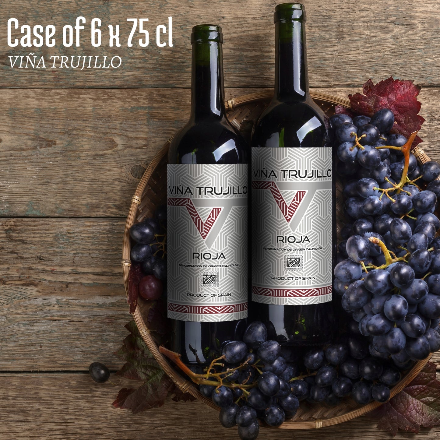 VIÑA TRUJILLO (Rioja) Young Red Wine (Box of 6 Bottles of 75 cl)