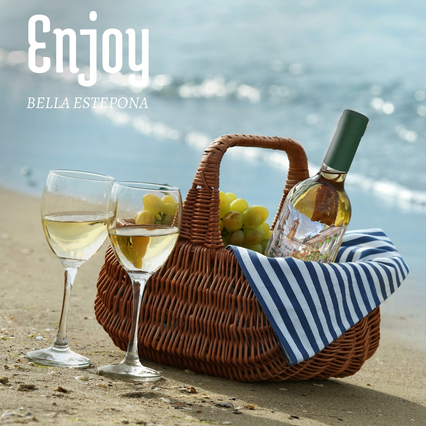 BELLA ESTEPONA (Verdejo) Spanish Dry White Wine (Box of 6 Bottles of 75 cl)