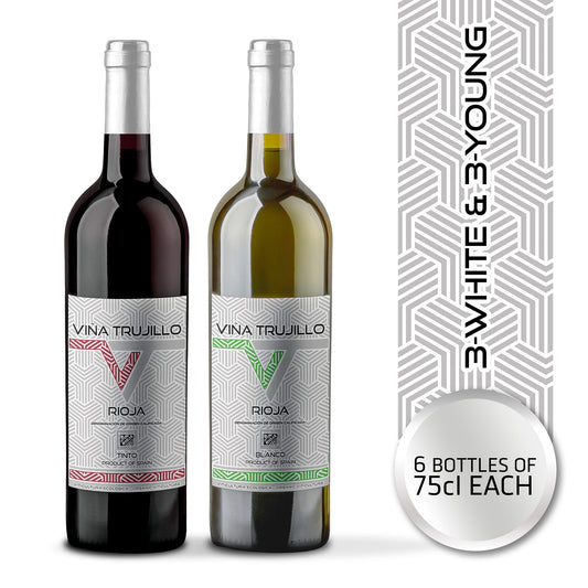 Viña Trujillo Organic Rioja Mixed Box Nº4 – Pack of 6 x 75 cl Bottles