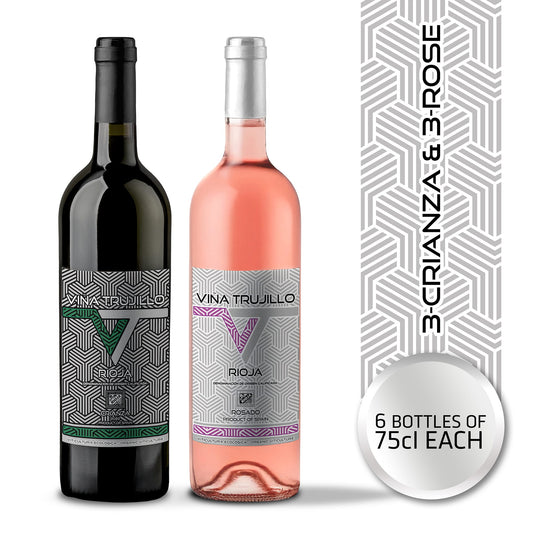 Viña Trujillo Organic Rioja Mixed Box Nº7 – Pack of 6 x 75 cl Bottles
