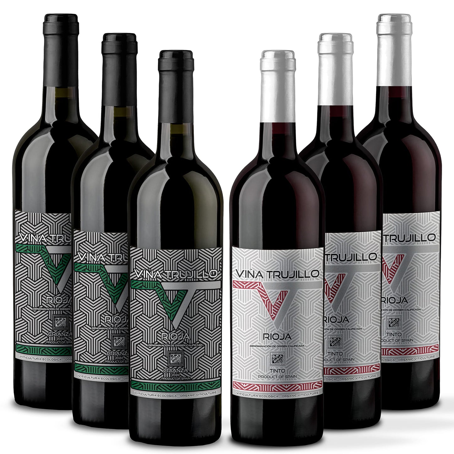 Viña Trujillo Organic Rioja Mixed Box Nº2 – Pack of 6 x 75 cl Bottles