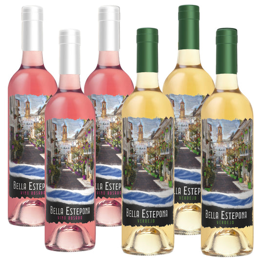 BELLA ESTEPONA MIX WINES BOX OF 6 BOTTLES 75 CL(05)