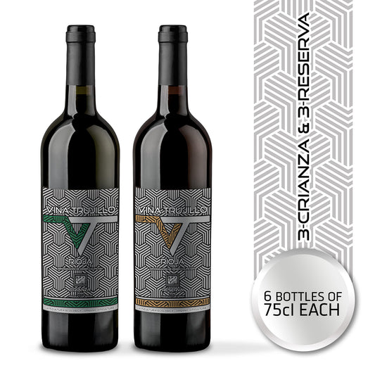 Viña Trujillo Organic Rioja Mixed Box Nº8 – Pack of 6 x 75 cl Bottles
