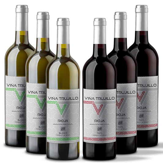 Viña Trujillo Organic Rioja Mixed Box Nº4 – Pack of 6 x 75 cl Bottles