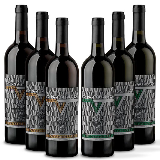Viña Trujillo Organic Rioja Mixed Box Nº8 – Pack of 6 x 75 cl Bottles