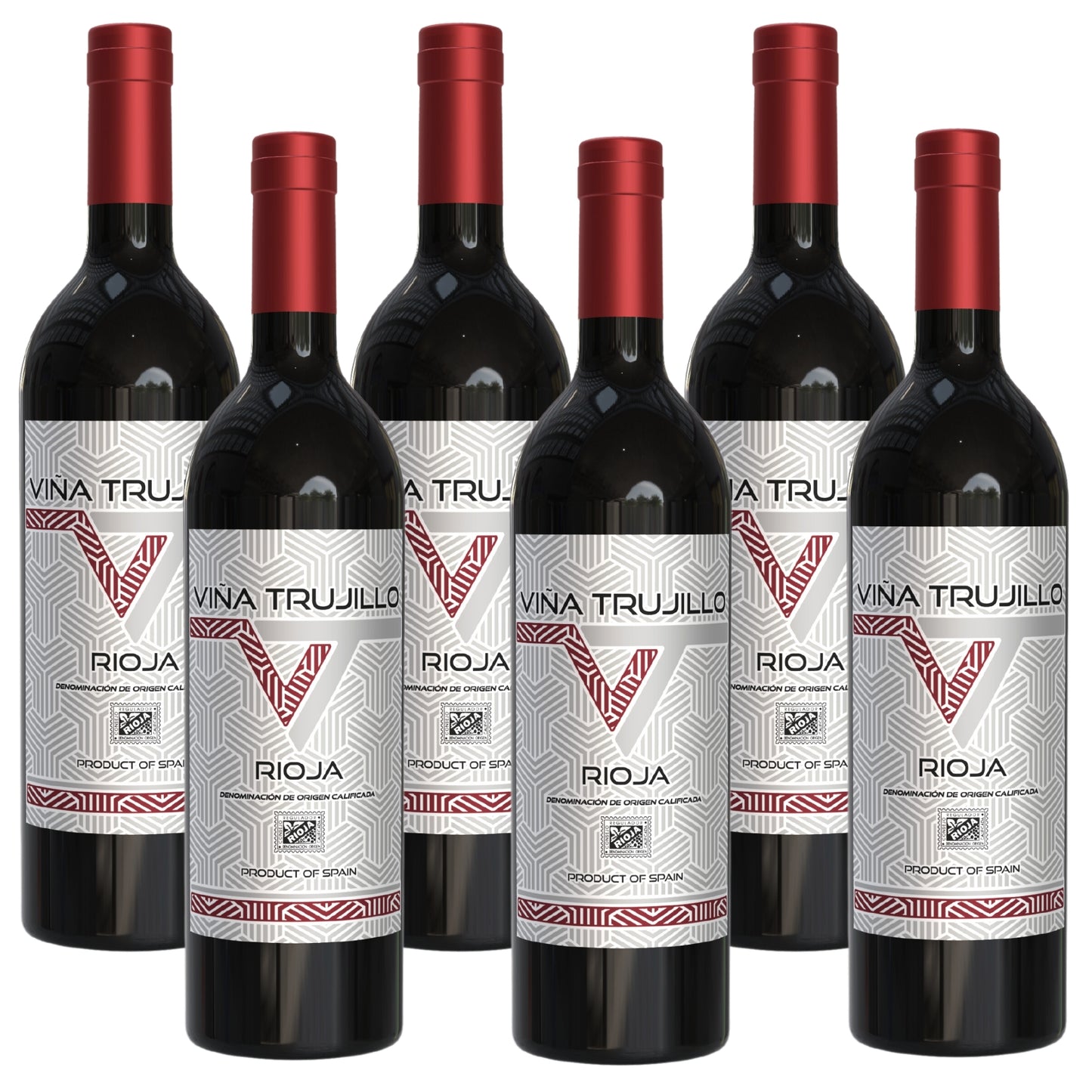 VIÑA TRUJILLO (Rioja) Young Red Wine (Box of 6 Bottles of 75 cl)