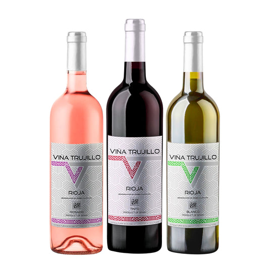 Viña Trujillo Rioja Wine Trio – 3 Bottle Selection (75cl)